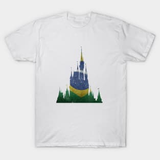 Brazil Magic Castle Silhouette T-Shirt